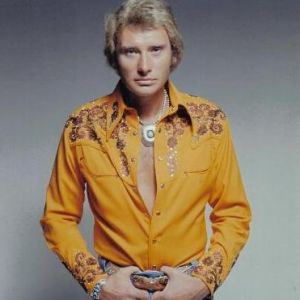 Chemise jaune et marron