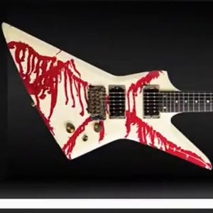 Détails de la guitare Aria Pro II ZZ Custom
