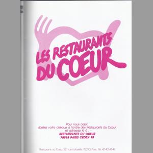 Programme des Restos du cœur 89